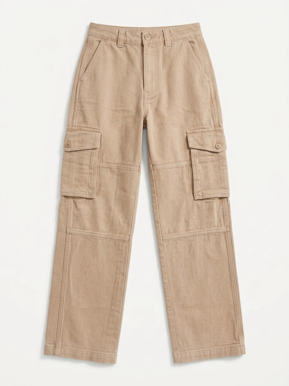 Tna Tan Casual Cargo Pants